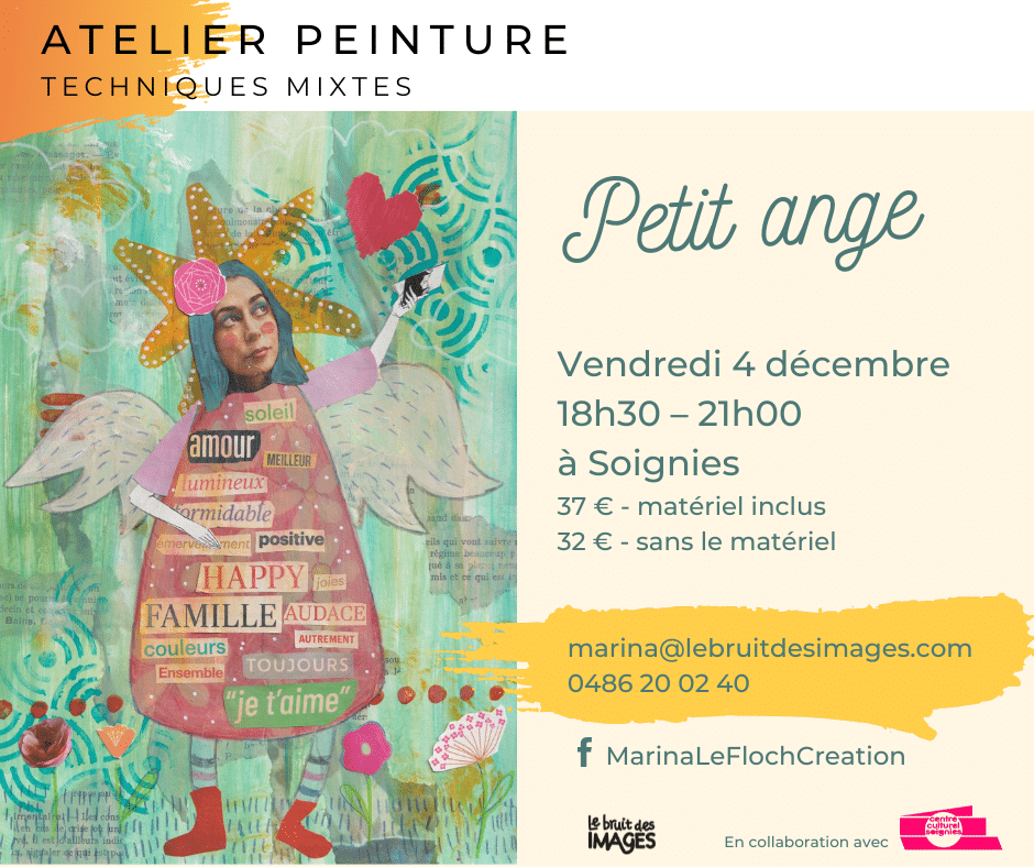 Atelier de peinture à Soignies, réaliser une peinture abstraite